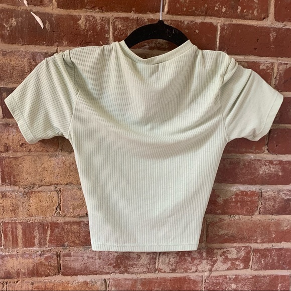 H&M Light Green Crop Top - Picture 6 of 7
